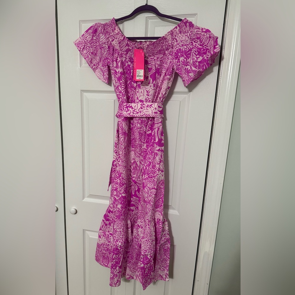 COPY - NWT Lilly Pulitzer Linen Midi Dress